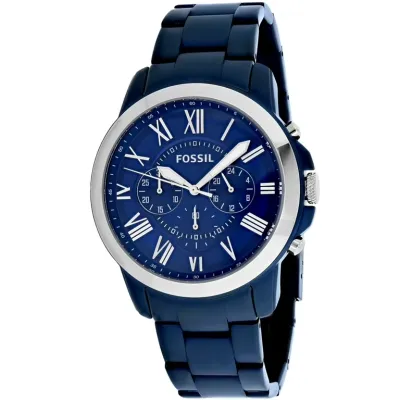 Fossil Grant Chronograph Blue Dial Men’s Watch